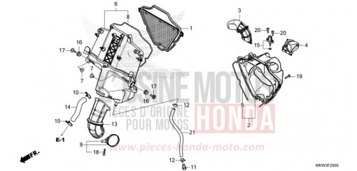 FILTRE A AIR NC750XDM de 2021
